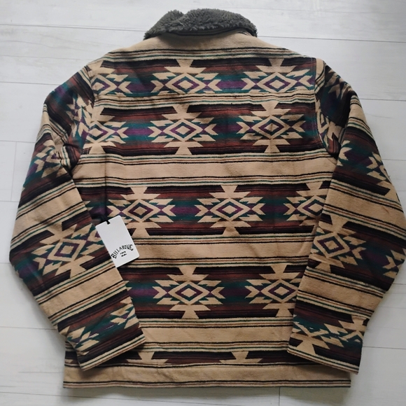 BILLABONG NEW Barlow Sherpa Lined Jacket - Picture 11 of 14